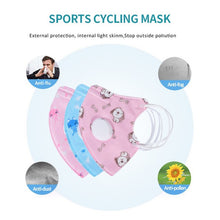Load image into Gallery viewer, Cartoon Children PM2.5 Mouth Mask