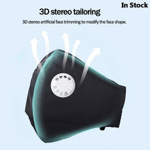 Load image into Gallery viewer, Cotton Dustproof PM2.5 Pollution Half Face Mask