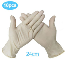 Load image into Gallery viewer, 100PCS Black Disposable Gloves Latex Dishwashing Kitchen Work
