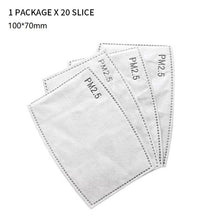 Load image into Gallery viewer, in Stock Pm2.5 Mask Filter Face Mask Breathing Insert Ant
