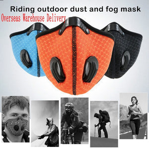 2PCS Washable Mask Cycling Face Mask Sport