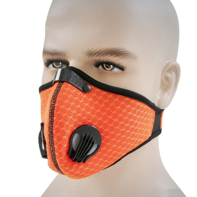 2PCS Washable Mask Cycling Face Mask Sport