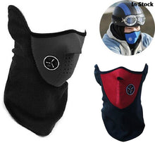 Load image into Gallery viewer, Cycling Neck Motorcycle Face Mask Winter Warm Ski
