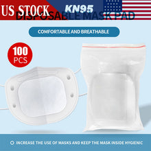 Load image into Gallery viewer, 100Pcs Disposable KN95 Activated Filter Face Mask
