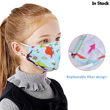 Load image into Gallery viewer, Kids Cartoon Mouth Mask Printing Dustproof Breathable PM2.5 Face Mask
