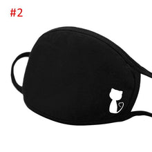 Load image into Gallery viewer, Simple Cotton Mask Simple Masque Unisex Black
