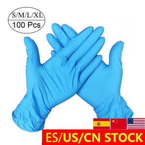 100pcs Disposable Gloves Latex Universal Kitchen/garden