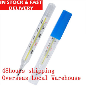 2 Pieces Mercury Glass Thermometers