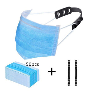 50/100pcs Disposable Three-layer Mask