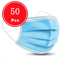 Load image into Gallery viewer, 10/50/100 pcs Anti-Pollution Disposable Protective Face Mask 3 Layer Non
