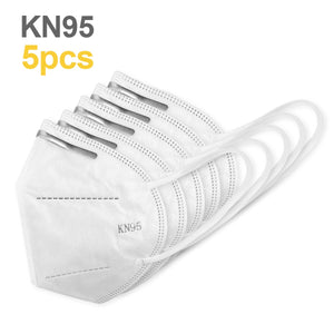 5pcs KN95 Mask Disposable Face Mask